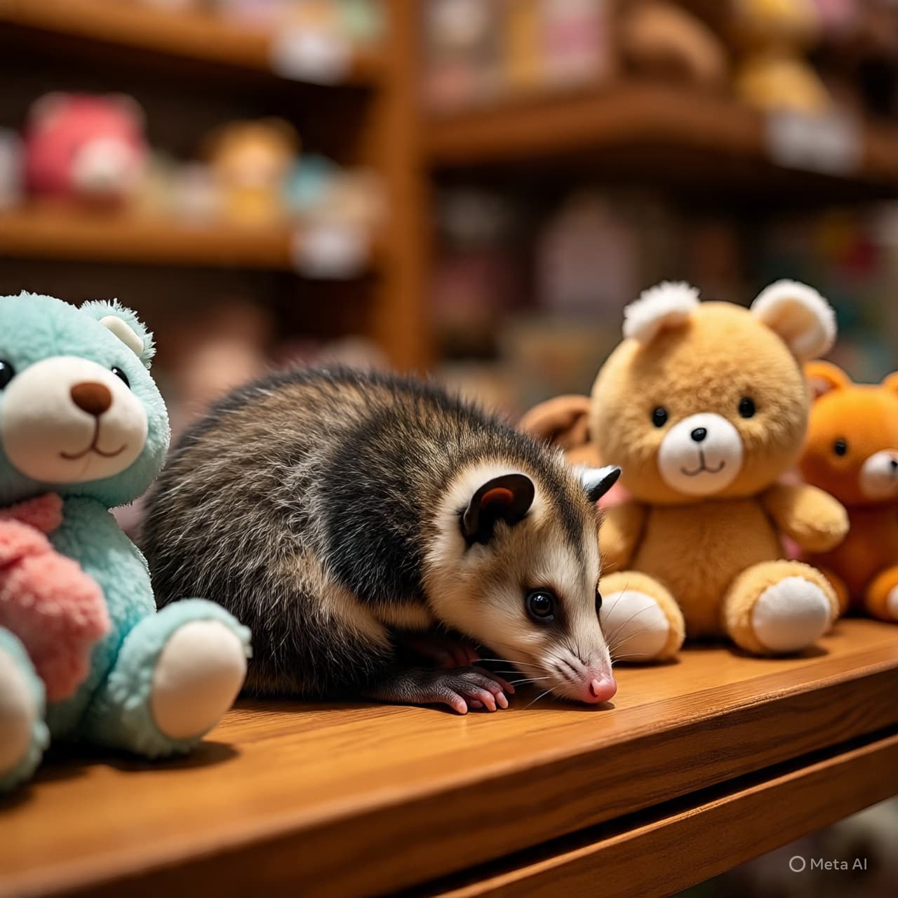 Between Departures and Stillness: A Possum Finds Refuge Among Souvenirs Between Departures and Stillness: A Possum Finds Refuge Among Souvenirs