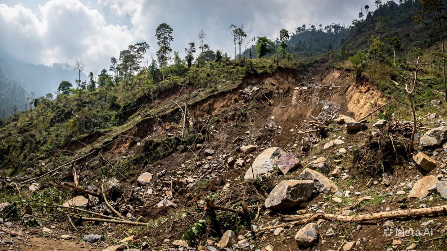 Fatal Landslide in Shan State: Five Killed as Mud and Debris Bury Rural Settlement Area Fatal Landslide in Shan State: Five Killed as Mud and Debris Bury Rural Settlement Area