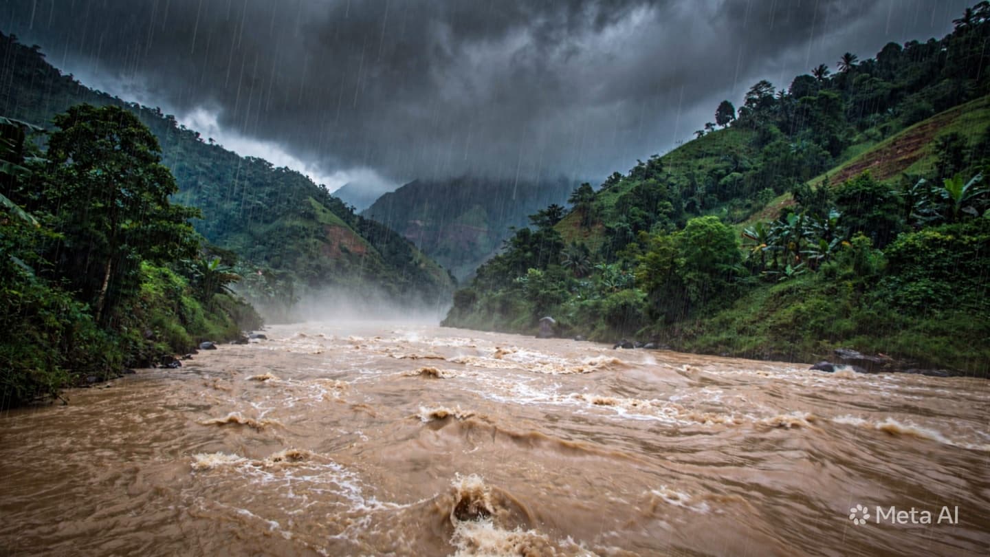 Between The Rain And The Rising Current: Contemplating The Sudden Loss In The Valley Between The Rain And The Rising Current: Contemplating The Sudden Loss In The Valley