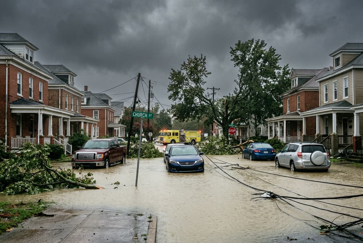 Post Tropical Cyclone Hits US East Coast, Two Dead Under Debris, Power Cut, Roads Blocked Post Tropical Cyclone Hits US East Coast, Two Dead Under Debris, Power Cut, Roads Blocked