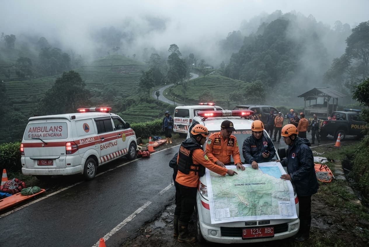 Fatal Transport Plunge, West Java: Three Killed When Public Mini-Bus Drops Into Ravine Fatal Transport Plunge, West Java: Three Killed When Public Mini-Bus Drops Into Ravine