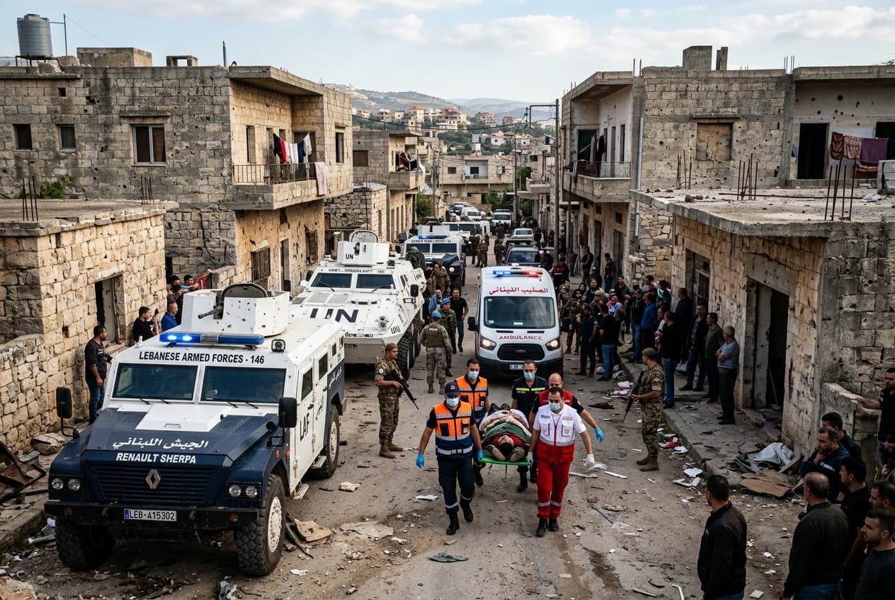 Southern Lebanon Border Clashes Leave Two Dead and Five Injured Near Border Operations Patrol Southern Lebanon Border Clashes Leave Two Dead and Five Injured Near Border Operations Patrol