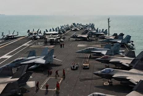 US Aircraft Carrier Arrives in Middle East to Relieve Troubled USS Abraham Lincoln US Aircraft Carrier Arrives in Middle East to Relieve Troubled USS Abraham Lincoln