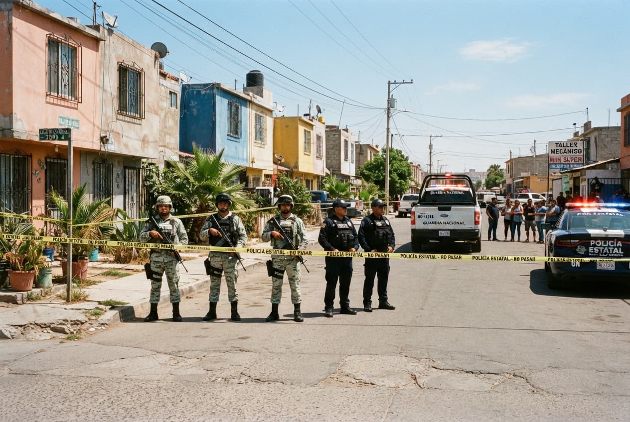 Baja California Carnage: Targeted Drive-By Shooting on Suburban Street Leaves Two Dead Baja California Carnage: Targeted Drive-By Shooting on Suburban Street Leaves Two Dead