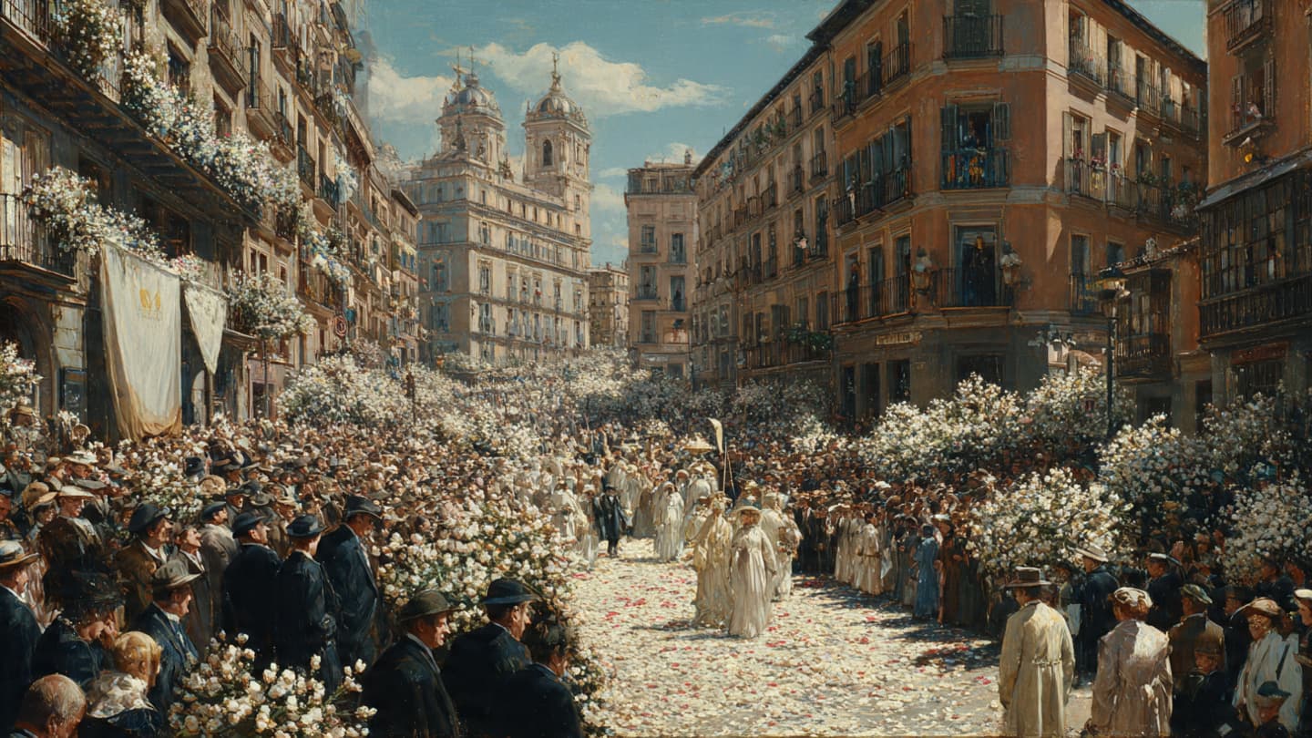 When Flowers Became a Pathway for Faith in Madrid When Flowers Became a Pathway for Faith in Madrid
