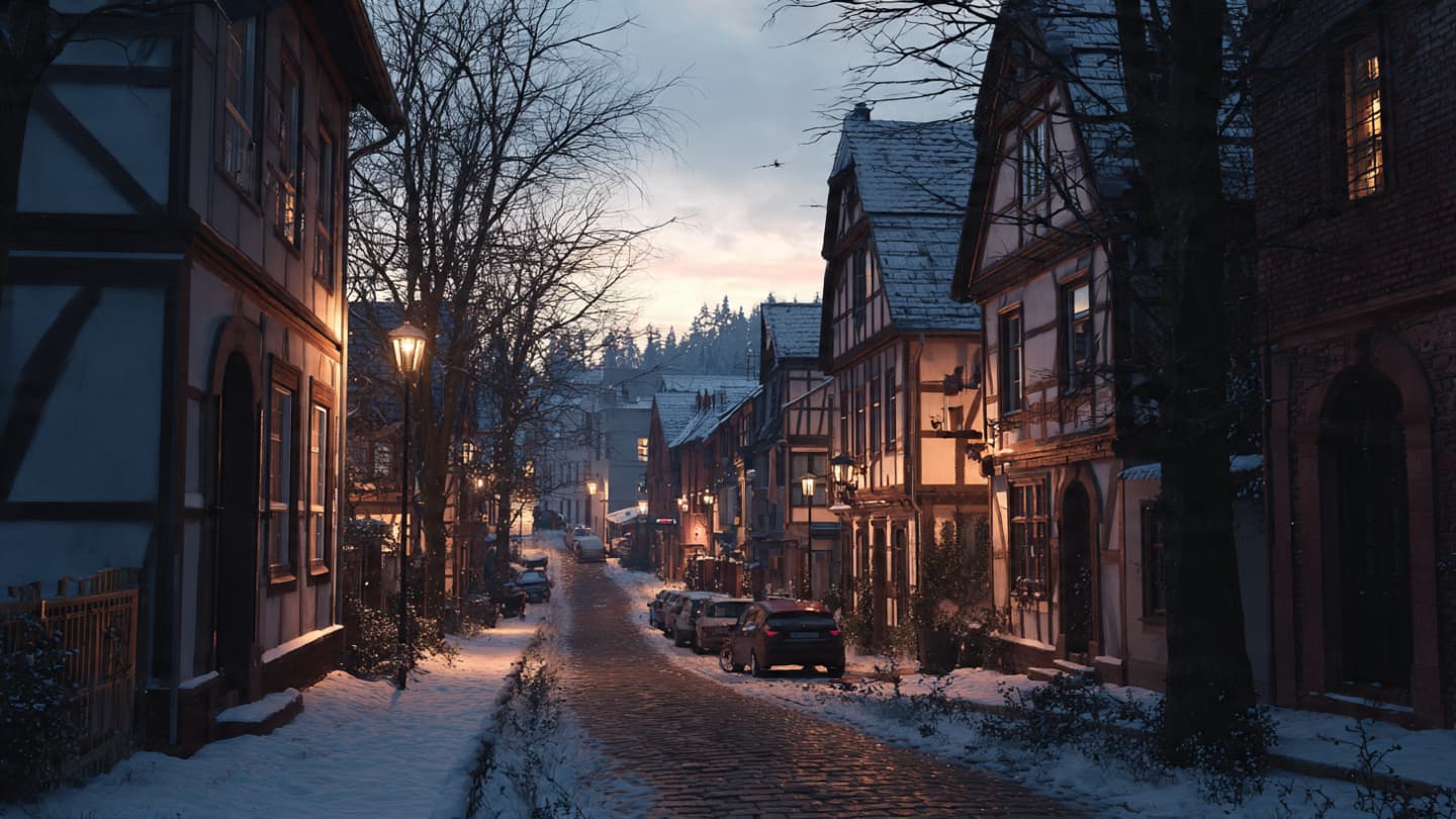 When the Evening Stillness Shatters, A Reflection on the Heavy Silence of a German Suburb When the Evening Stillness Shatters, A Reflection on the Heavy Silence of a German Suburb