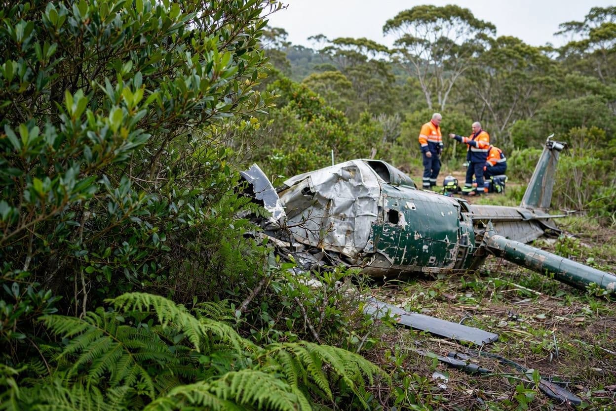Wings Grounded: The Serious Helicopter Crash in Mid North NSW Wings Grounded: The Serious Helicopter Crash in Mid North NSW