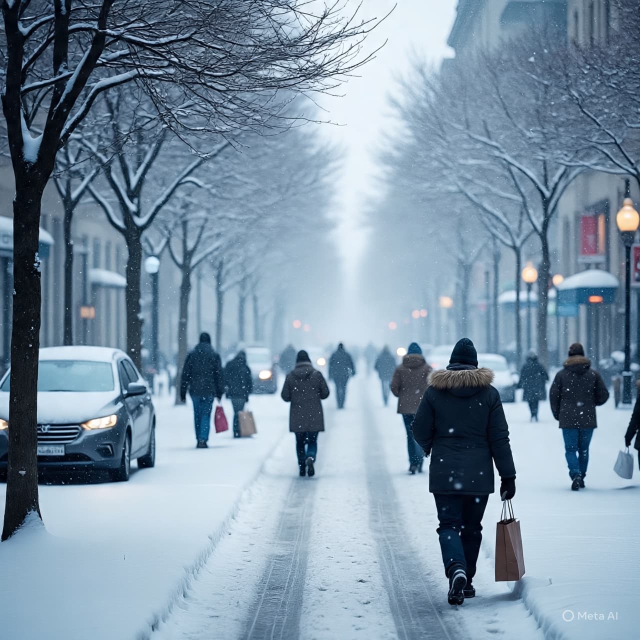 Between Gusts and Flakes: The City Awaits Winter’s Touch Between Gusts and Flakes: The City Awaits Winter’s Touch