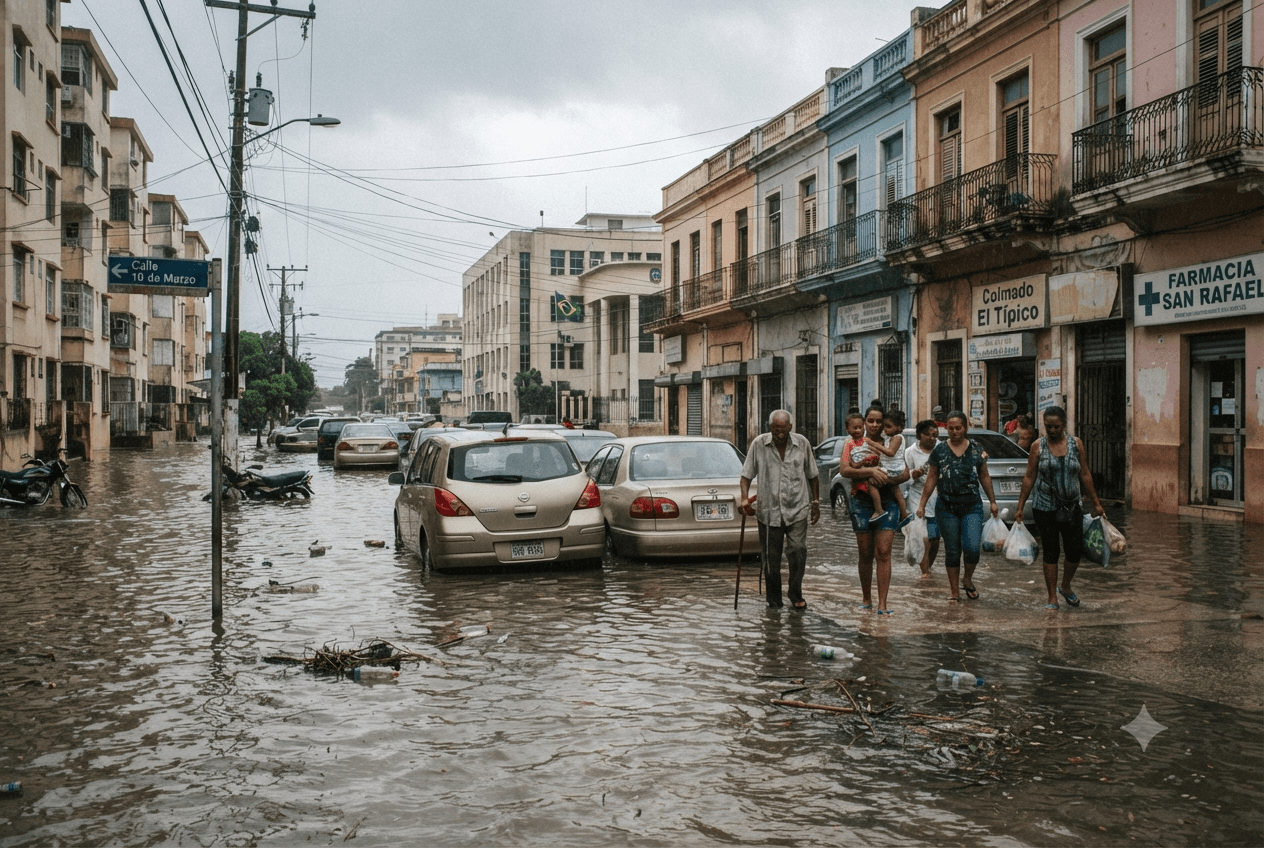 Santo Domingo Flood Disaster: Rising River Levels and Flash Floods Leave Four Dead in Dominican Republic Santo Domingo Flood Disaster: Rising River Levels and Flash Floods Leave Four Dead in Dominican Republic