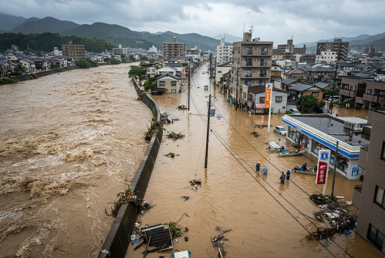 Regional Rainstorm Crisis, Japan Authorities Confirm Three Fatalities After Destructive River Overflows in Kyushu Regional Rainstorm Crisis, Japan Authorities Confirm Three Fatalities After Destructive River Overflows in Kyushu