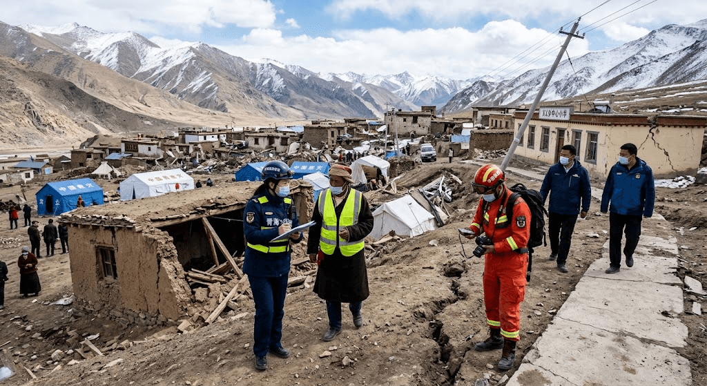 5.3-Magnitude Earthquake Strikes China's Qinghai Province, Rattling Region 5.3-Magnitude Earthquake Strikes China's Qinghai Province, Rattling Region