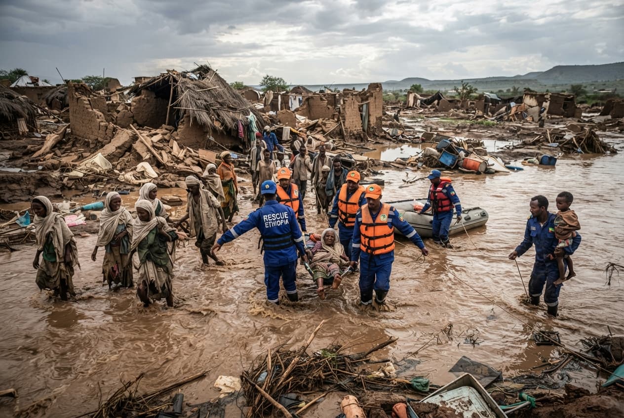 Flash Flood Disaster: Six Drowning Deaths Recorded Following Severe Inundation in Ethiopian Somali Region Flash Flood Disaster: Six Drowning Deaths Recorded Following Severe Inundation in Ethiopian Somali Region