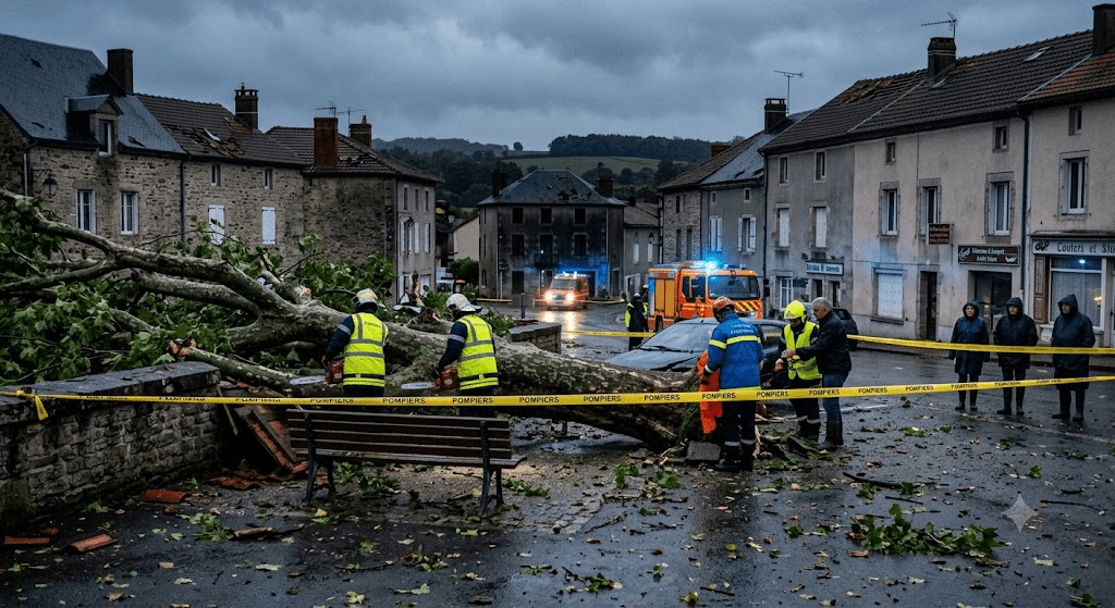 Deadly Thunderstorms Batter France: 2 Killed and Tens of Thousands Left Without Power Deadly Thunderstorms Batter France: 2 Killed and Tens of Thousands Left Without Power