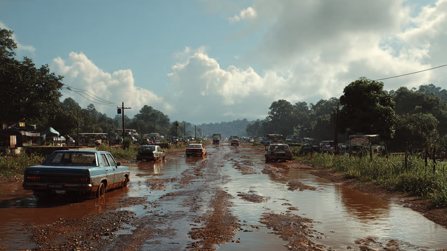 Beneath Endless Rain and Muddy Currents, Rural Paraguay Watched Roads Slowly Disappear Overnight Quietly Beneath Endless Rain and Muddy Currents, Rural Paraguay Watched Roads Slowly Disappear Overnight Quietly