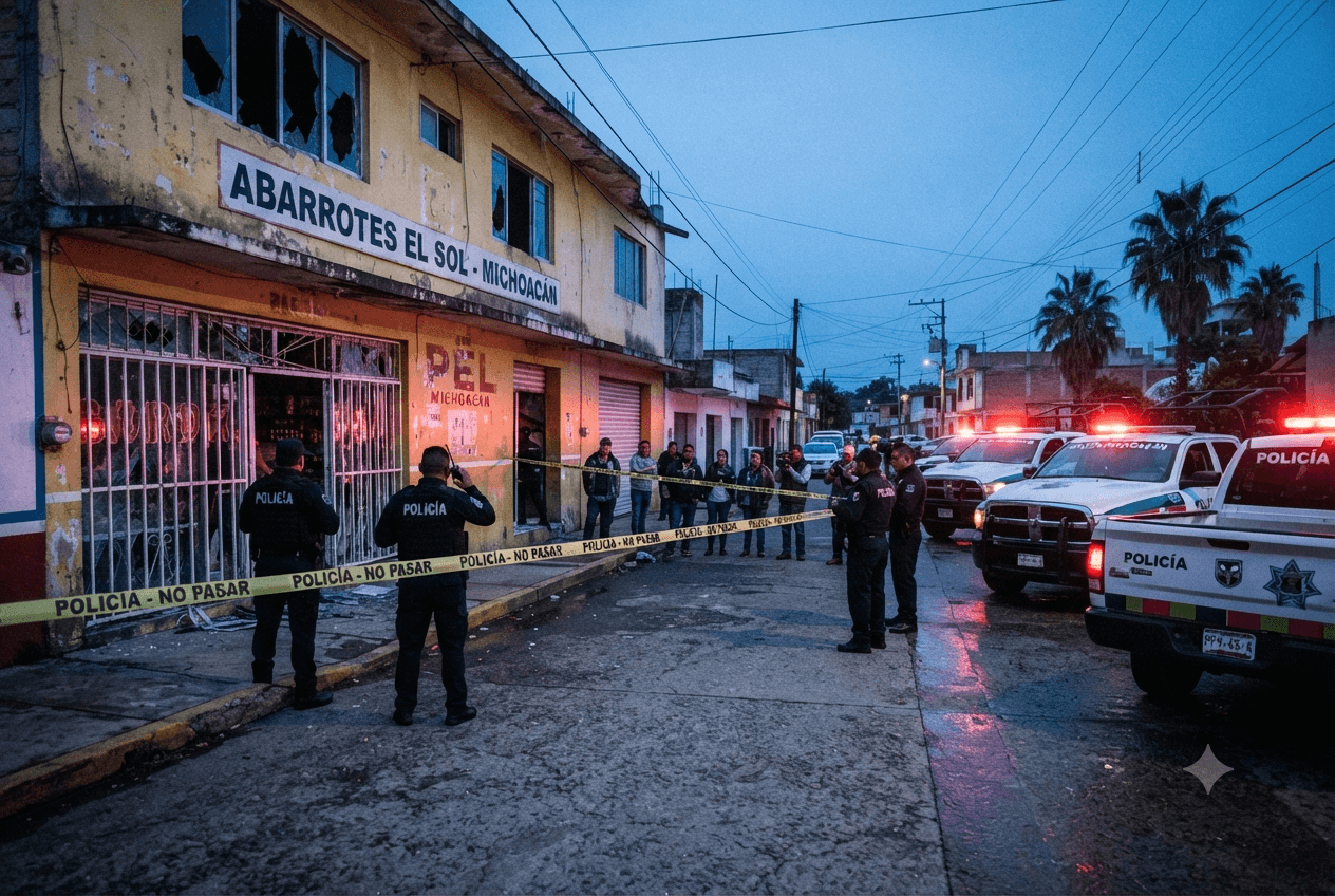 Armed Attack Tragedy: Gunmen Open Fire at Michoacán Billiard Hall Leaving Four Dead Armed Attack Tragedy: Gunmen Open Fire at Michoacán Billiard Hall Leaving Four Dead