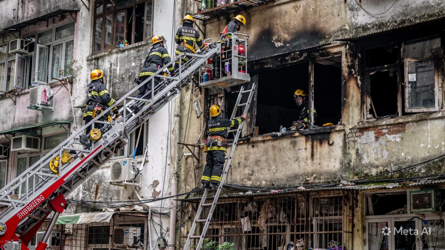 Mong Kok Emergency: Three Treated for Smoke Inhalation Following Tenement Building Fire Incident Mong Kok Emergency: Three Treated for Smoke Inhalation Following Tenement Building Fire Incident
