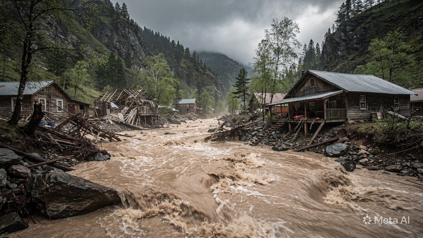 Deadly Floods In Lao Cai: Torrential Downpours Cause Massive Destruction, Sweeping Away Residential Homes Deadly Floods In Lao Cai: Torrential Downpours Cause Massive Destruction, Sweeping Away Residential Homes