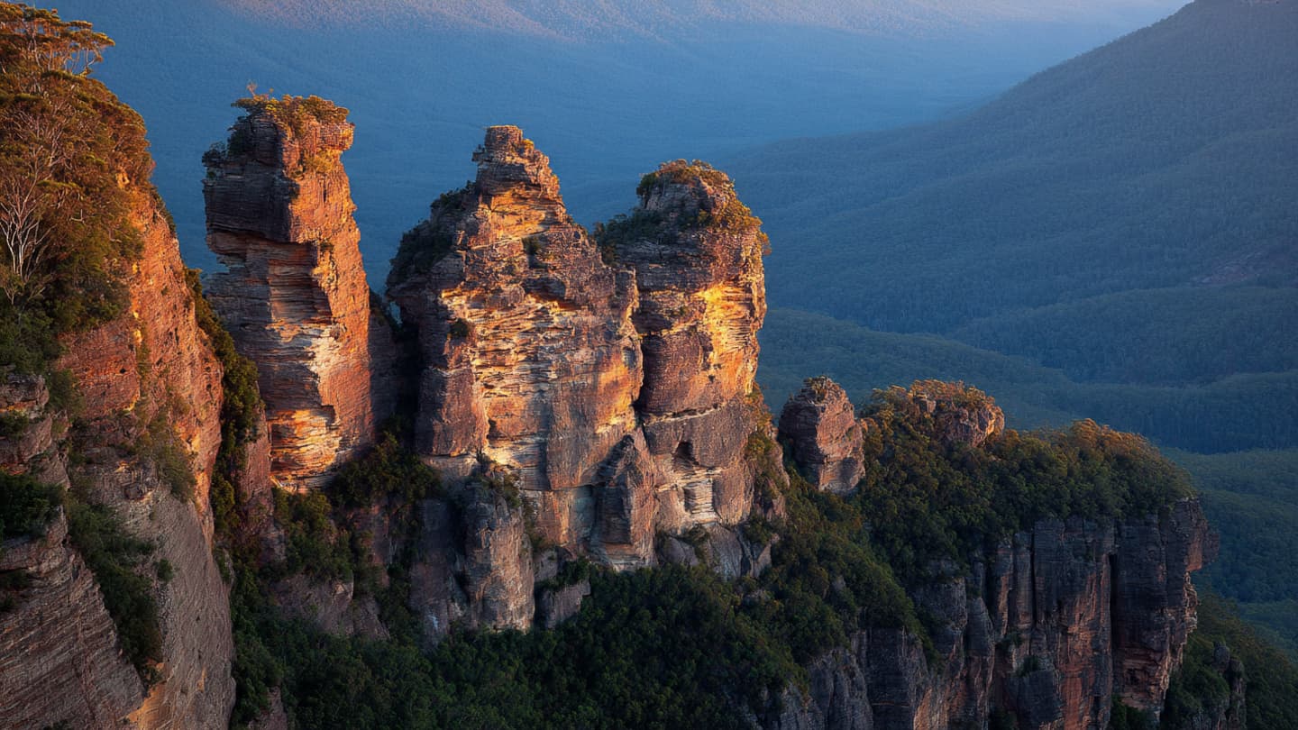 Between the Sandstone Cliff and the Indigo Haze, A Narrative of Forest Breath Between the Sandstone Cliff and the Indigo Haze, A Narrative of Forest Breath