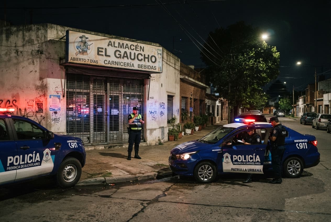 Fatal Shopkeeper Shooting: Late-Night Armed Robbery Attempt in Buenos Aires Suburb Leaves Owner Dead Fatal Shopkeeper Shooting: Late-Night Armed Robbery Attempt in Buenos Aires Suburb Leaves Owner Dead