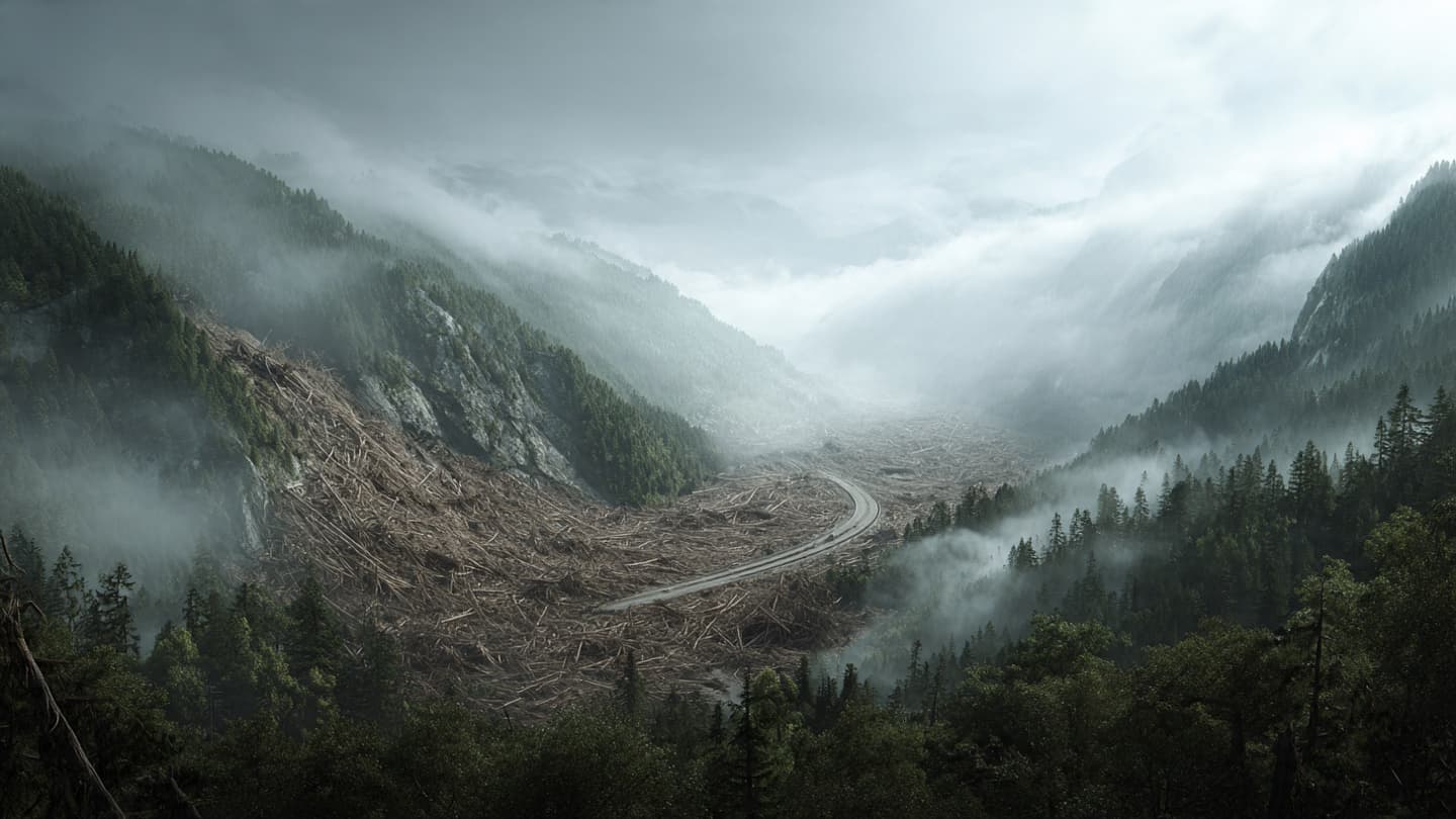Where the Mountain Met the Valley Floor, A Quiet Reckoning With the Shifting Earth Where the Mountain Met the Valley Floor, A Quiet Reckoning With the Shifting Earth
