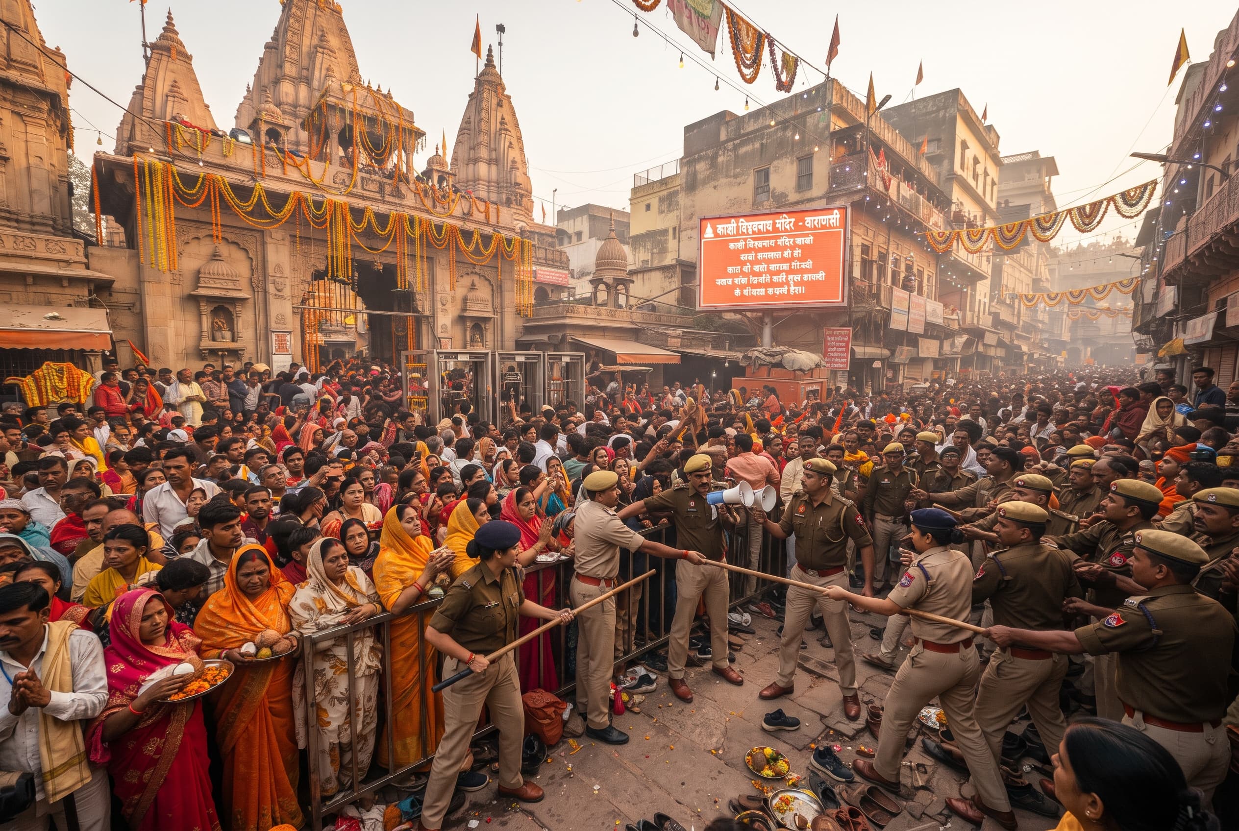 Deadly Crowd Crush in India: Religious Festival Stampede Leaves 19 Dead, 25 Devotees Hospitalized Overnight Deadly Crowd Crush in India: Religious Festival Stampede Leaves 19 Dead, 25 Devotees Hospitalized Overnight