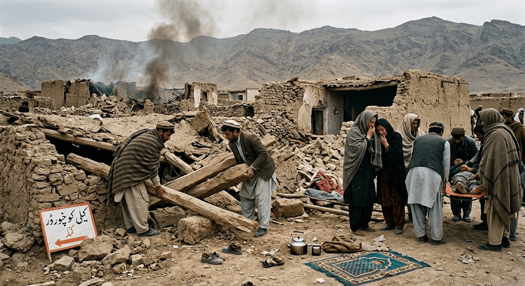 Fatal Airstrike Hits Afghan Border Village: 3 Dead, 4 Injured in Pakistani Attack Fatal Airstrike Hits Afghan Border Village: 3 Dead, 4 Injured in Pakistani Attack