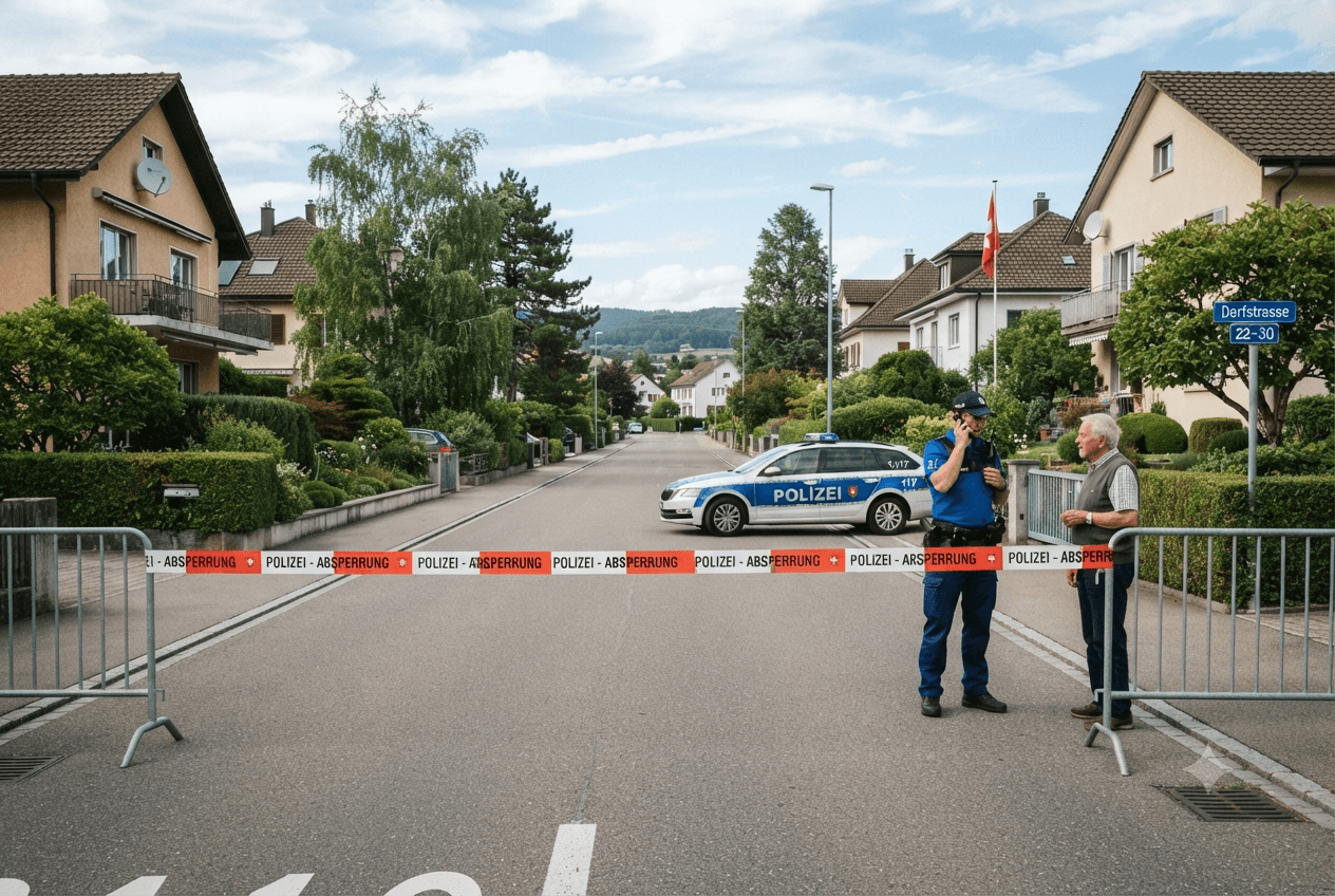 Fatal Plane Crash: Four People Killed In Light Aircraft Accident In Residential Switzerland Fatal Plane Crash: Four People Killed In Light Aircraft Accident In Residential Switzerland