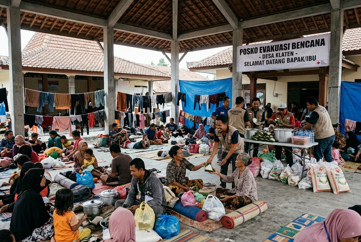 Central Java Hit By Sudden Flash Floods, Dozens Trapped, Eight Hurt, Rivers Burst Banks Overnight Central Java Hit By Sudden Flash Floods, Dozens Trapped, Eight Hurt, Rivers Burst Banks Overnight