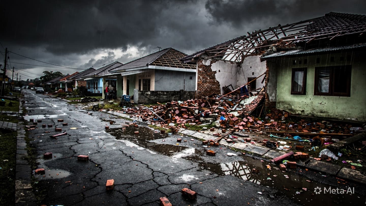 East Java Whirlwind: Three Citizens Dead After Severe Windstorm Destroys Residential Suburb East Java Whirlwind: Three Citizens Dead After Severe Windstorm Destroys Residential Suburb