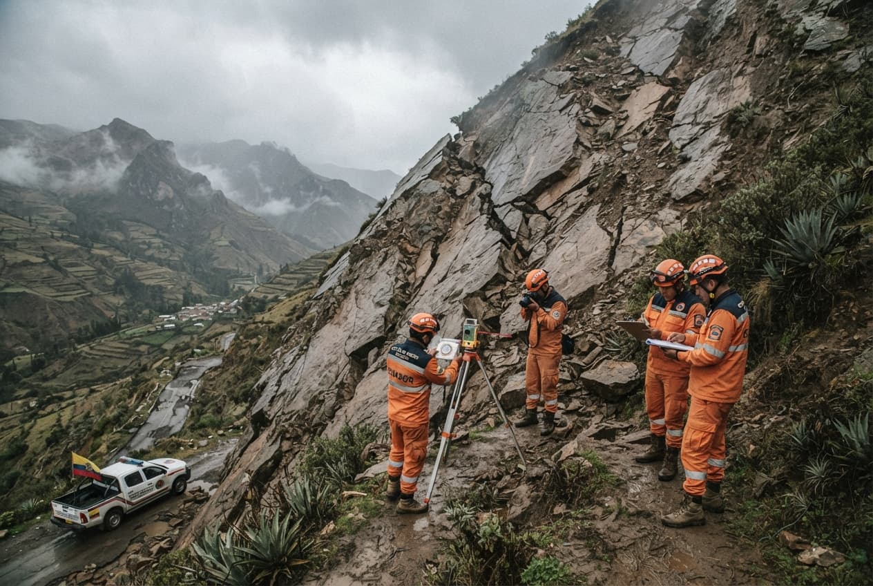 Deadly Landslide Strikes: Four Lives Lost Following Sudden Hillside Collapse Amid Heavy Rains in Cuenca Deadly Landslide Strikes: Four Lives Lost Following Sudden Hillside Collapse Amid Heavy Rains in Cuenca