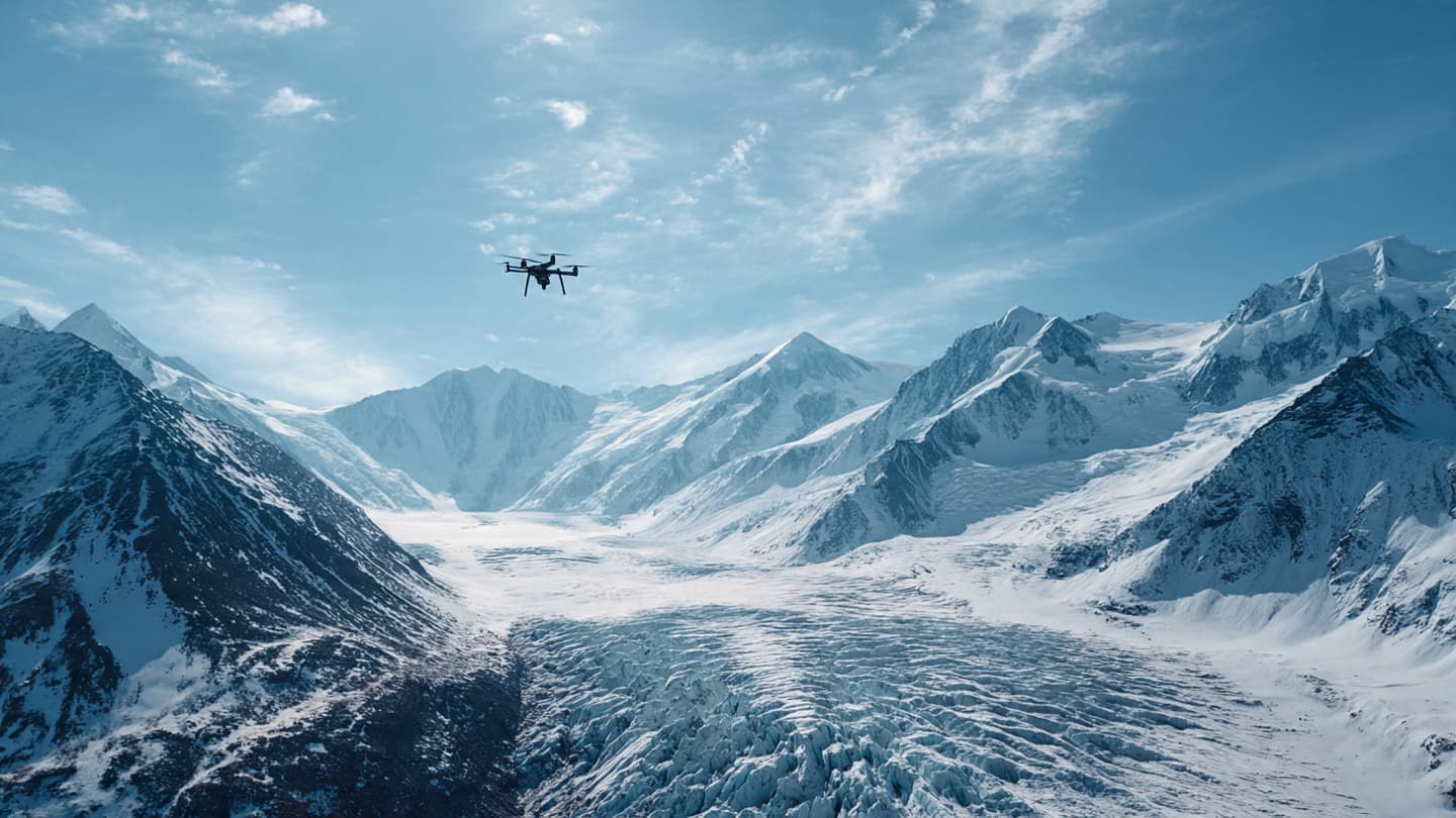 From Frozen Earth to Distant Skies, Drones Trace a Shared Future From Frozen Earth to Distant Skies, Drones Trace a Shared Future