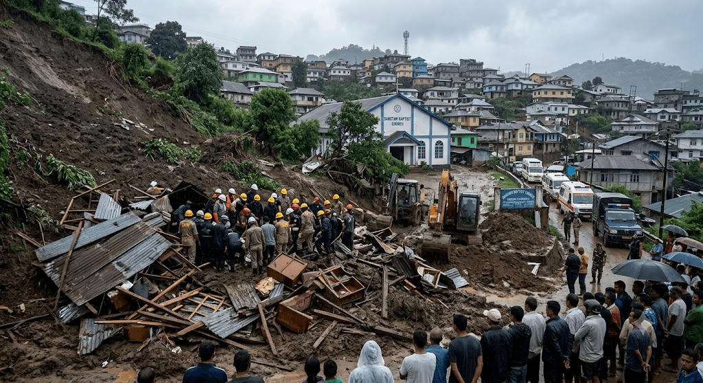 Brothers Perish, Mother Injured: Deadly Landslide Crushes Rented Home in Upper Penli Ward Brothers Perish, Mother Injured: Deadly Landslide Crushes Rented Home in Upper Penli Ward