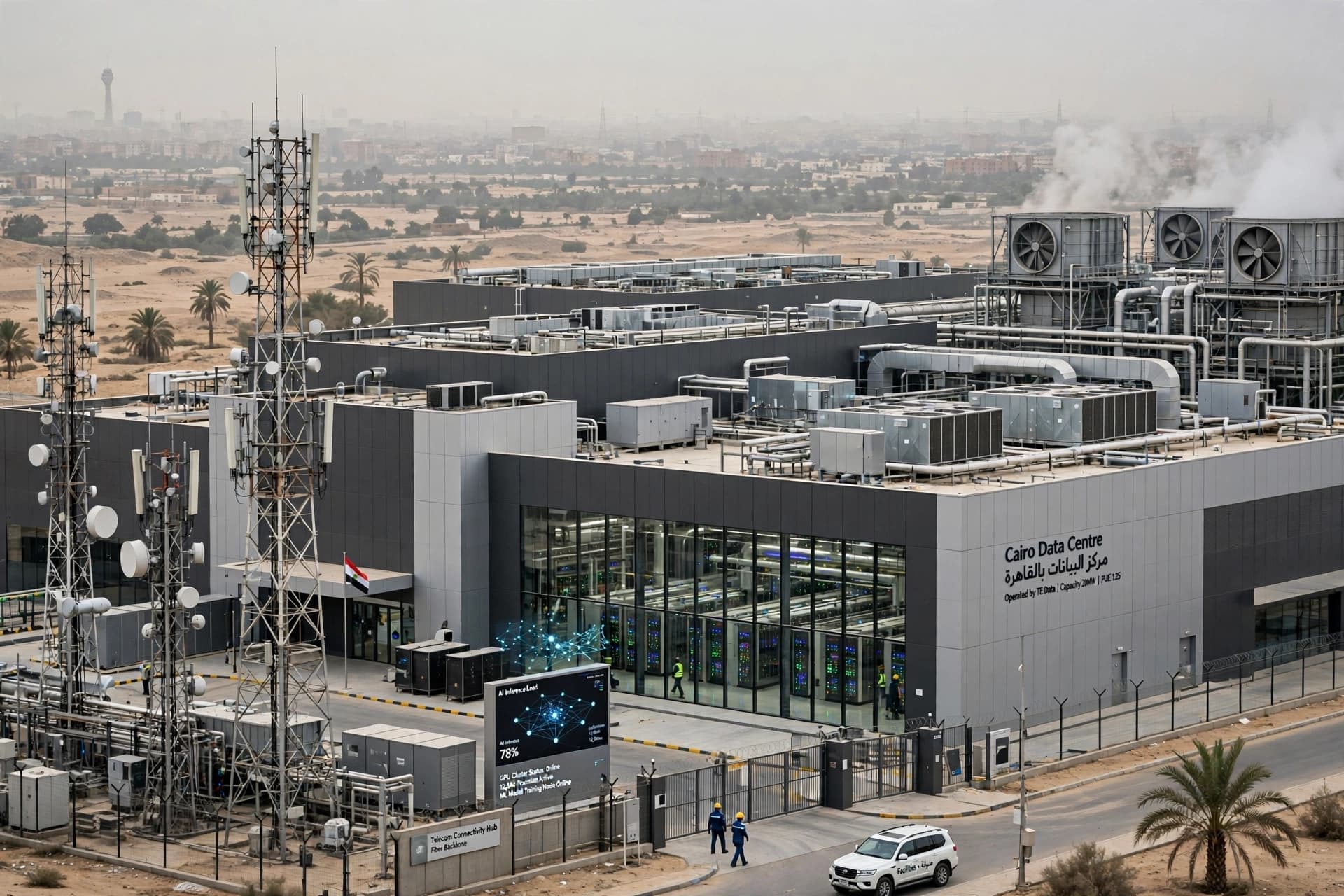 Between Subsea Cables and Cairo’s Skyline: Egypt Builds a Digital Gateway for Data Centers and Artificial Intelligence Between Subsea Cables and Cairo’s Skyline: Egypt Builds a Digital Gateway for Data Centers and Artificial Intelligence