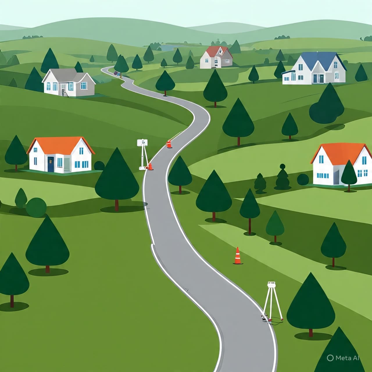 A Road Drawn Across the Hills, Lives Along Its Edge: The Quiet Reach of a New Line A Road Drawn Across the Hills, Lives Along Its Edge: The Quiet Reach of a New Line