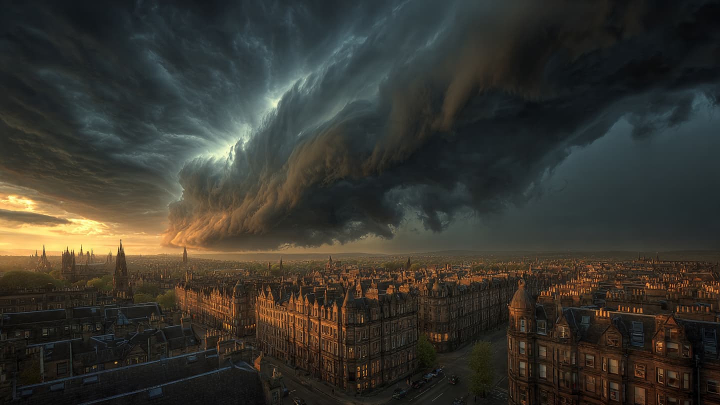Beneath the Shifting Shadows: A Night of Falling Roofs and Darkened Windows in Ancient Glasgow Beneath the Shifting Shadows: A Night of Falling Roofs and Darkened Windows in Ancient Glasgow