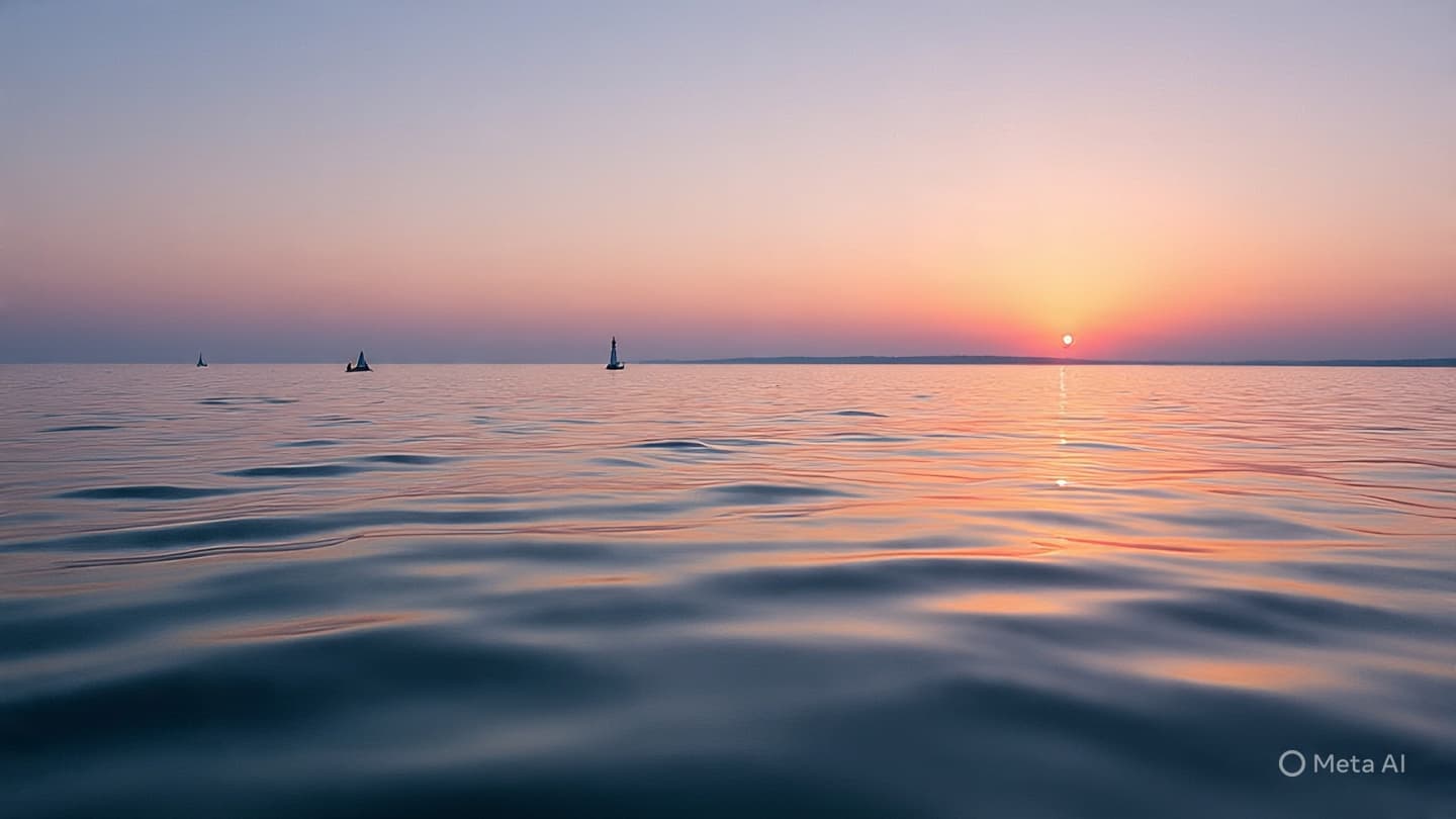 When the Deep Earth Sighs Beneath the Silver Surface of the Caspian at Dawn When the Deep Earth Sighs Beneath the Silver Surface of the Caspian at Dawn