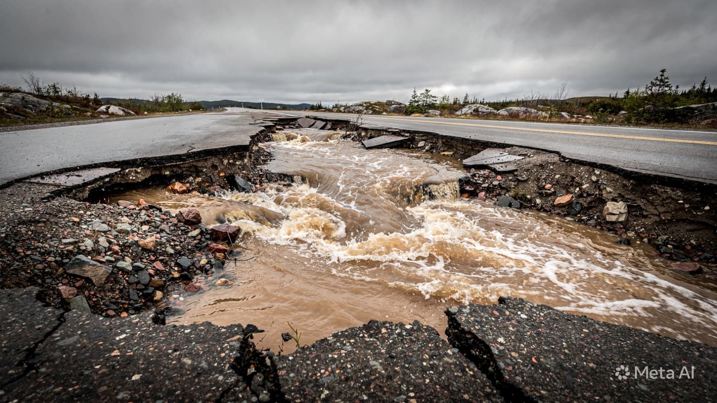 Infrastructure Collapse in Nova Scotia: Severe Weather Event Claims One Life During Flash Floods Infrastructure Collapse in Nova Scotia: Severe Weather Event Claims One Life During Flash Floods