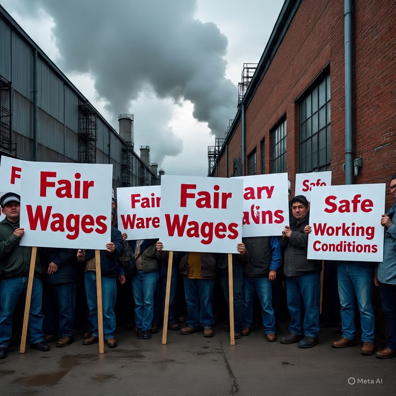 When the Production Line Falls Silent: Thousands of Meatpacking Workers Walk Out After Four Decades When the Production Line Falls Silent: Thousands of Meatpacking Workers Walk Out After Four Decades