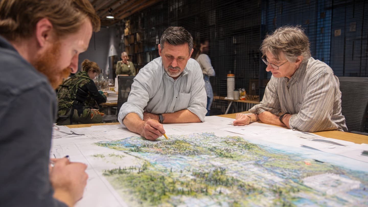 The Green Spaces Between Buildings and Better Futures The Green Spaces Between Buildings and Better Futures