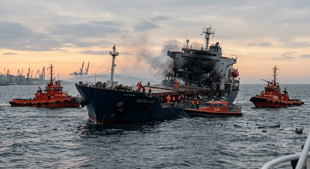 Deadly Strike: Russian Missile Attack on Cargo Ship Off Odesa Kills 10 Crew Members Deadly Strike: Russian Missile Attack on Cargo Ship Off Odesa Kills 10 Crew Members