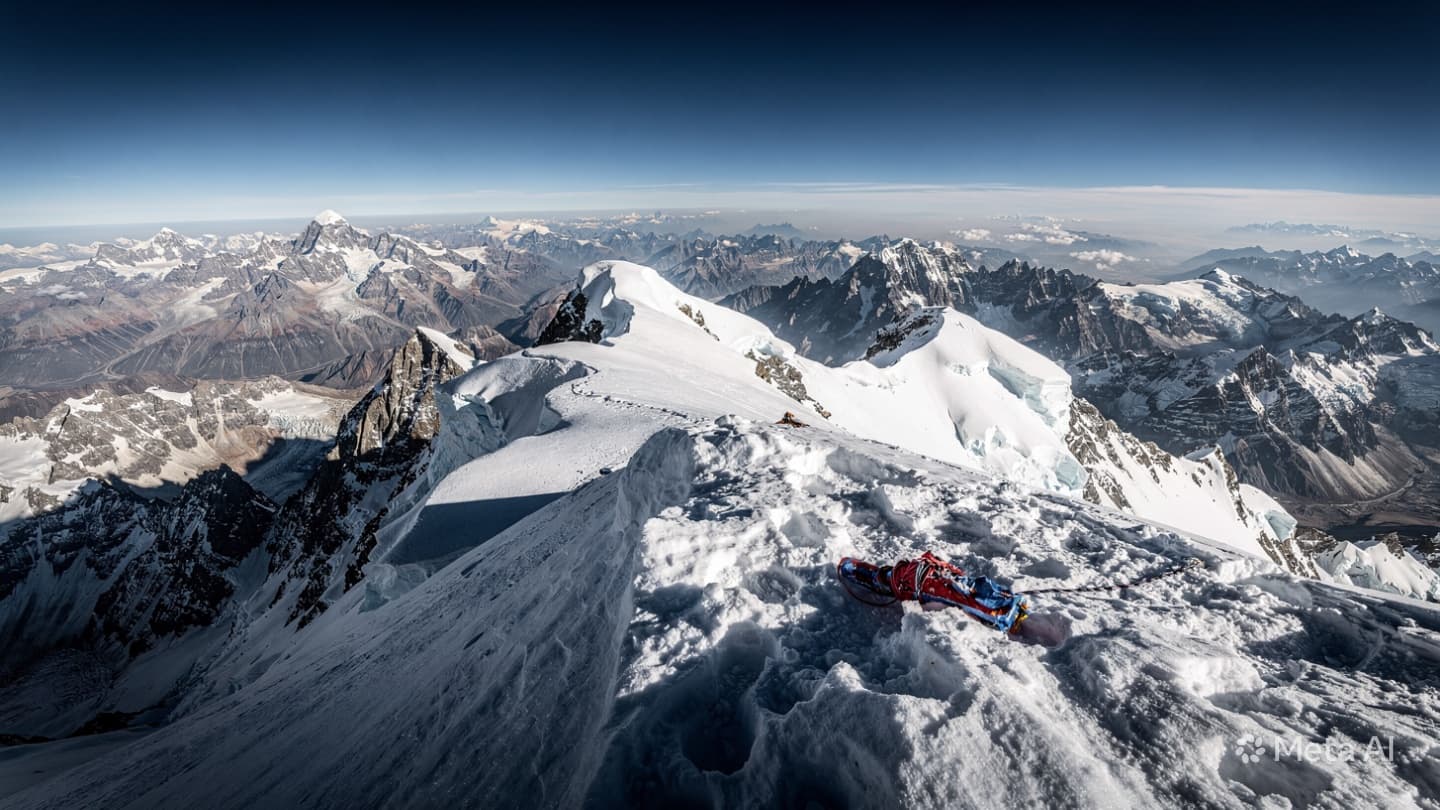 Where Frozen Peaks Converge: Reflections on the Burden of Human Ambition Where Frozen Peaks Converge: Reflections on the Burden of Human Ambition