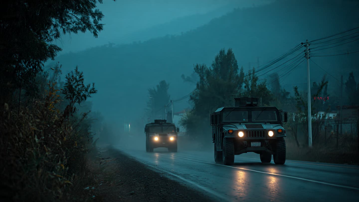 Between Burned Vehicles And Silent Villages, Michoacán Faced Another Violent Night Of Conflict Yesterday Between Burned Vehicles And Silent Villages, Michoacán Faced Another Violent Night Of Conflict Yesterday