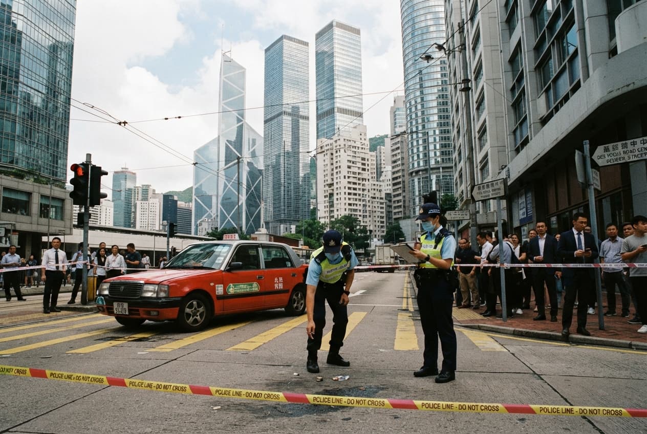 Central District Tragedy: Speeding Taxi Fatally Strikes Elderly Pedestrian in Busy Thoroughfare Central District Tragedy: Speeding Taxi Fatally Strikes Elderly Pedestrian in Busy Thoroughfare