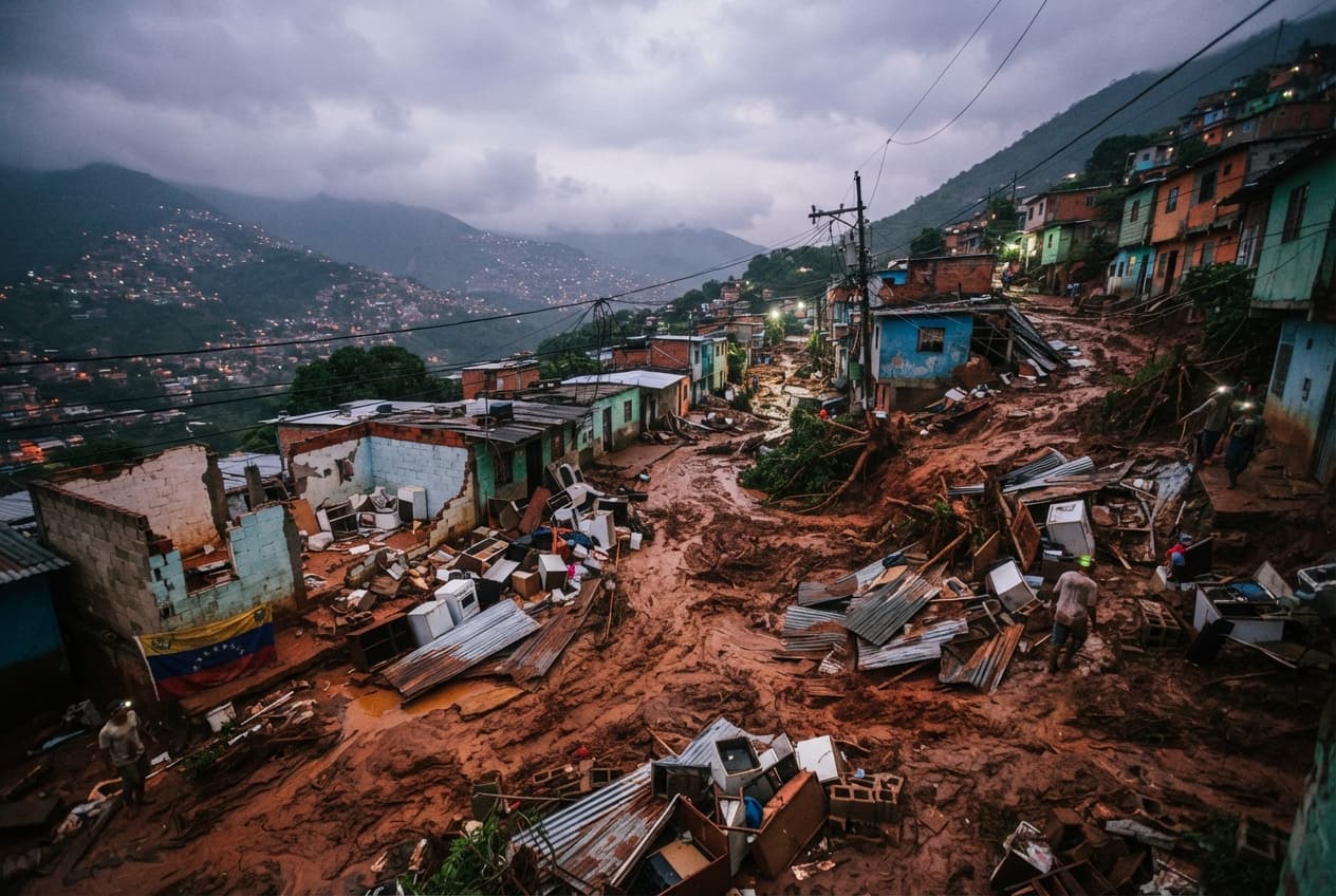 Flash Flood Disaster on Mountain Outskirts: Four Dead After Debris Flow Sweeps Area Flash Flood Disaster on Mountain Outskirts: Four Dead After Debris Flow Sweeps Area