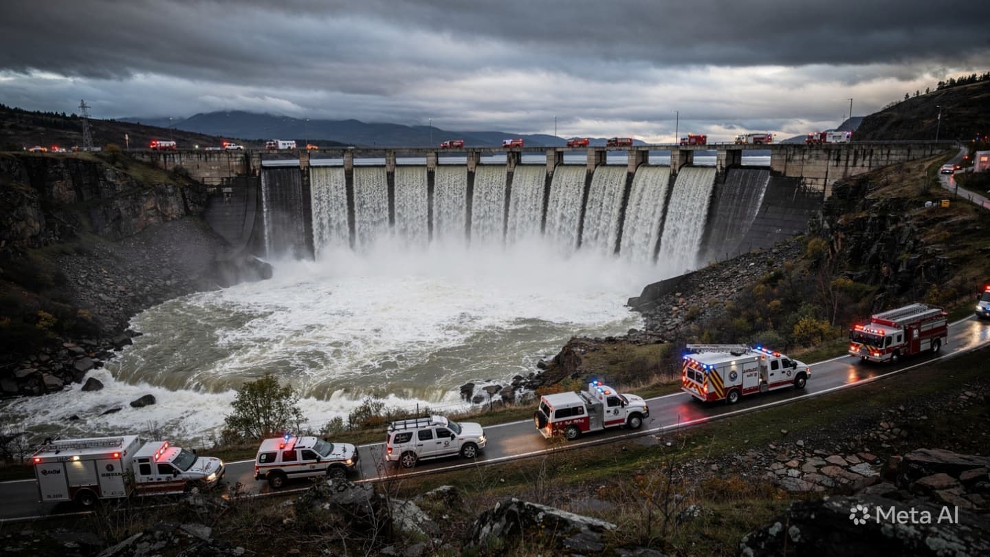 Hubei Dam Overflow: Ten People Injured During Urgent Emergency Evacuations in Affected River Region Hubei Dam Overflow: Ten People Injured During Urgent Emergency Evacuations in Affected River Region