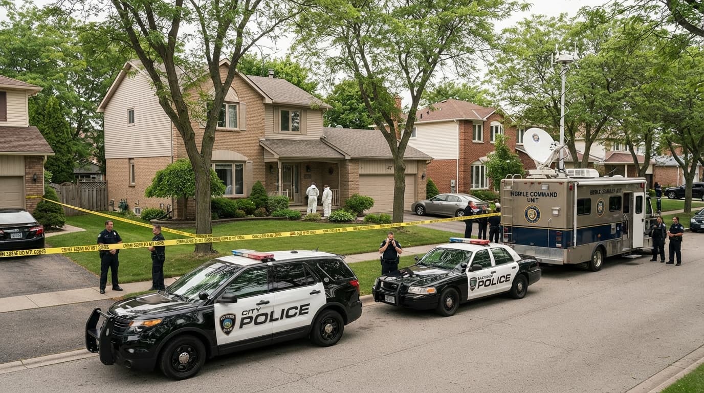 Fatal House Intrusion in Canada: Midnight Assault Leaves Resident Dead in Toronto Fatal House Intrusion in Canada: Midnight Assault Leaves Resident Dead in Toronto