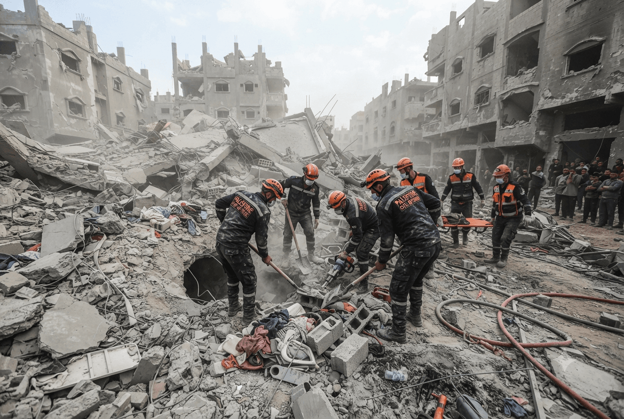 Deadly Artillery Strike: Residential Sector in Eastern Khan Younis Hit by Shelling Killing Three Deadly Artillery Strike: Residential Sector in Eastern Khan Younis Hit by Shelling Killing Three