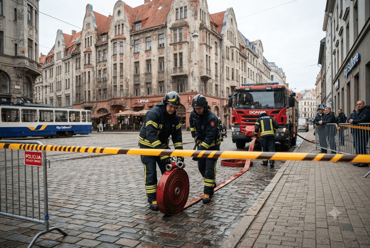 Tragedy in Riga: Two People Found Dead After Devastating House Fire Consumes Residential Property Tragedy in Riga: Two People Found Dead After Devastating House Fire Consumes Residential Property