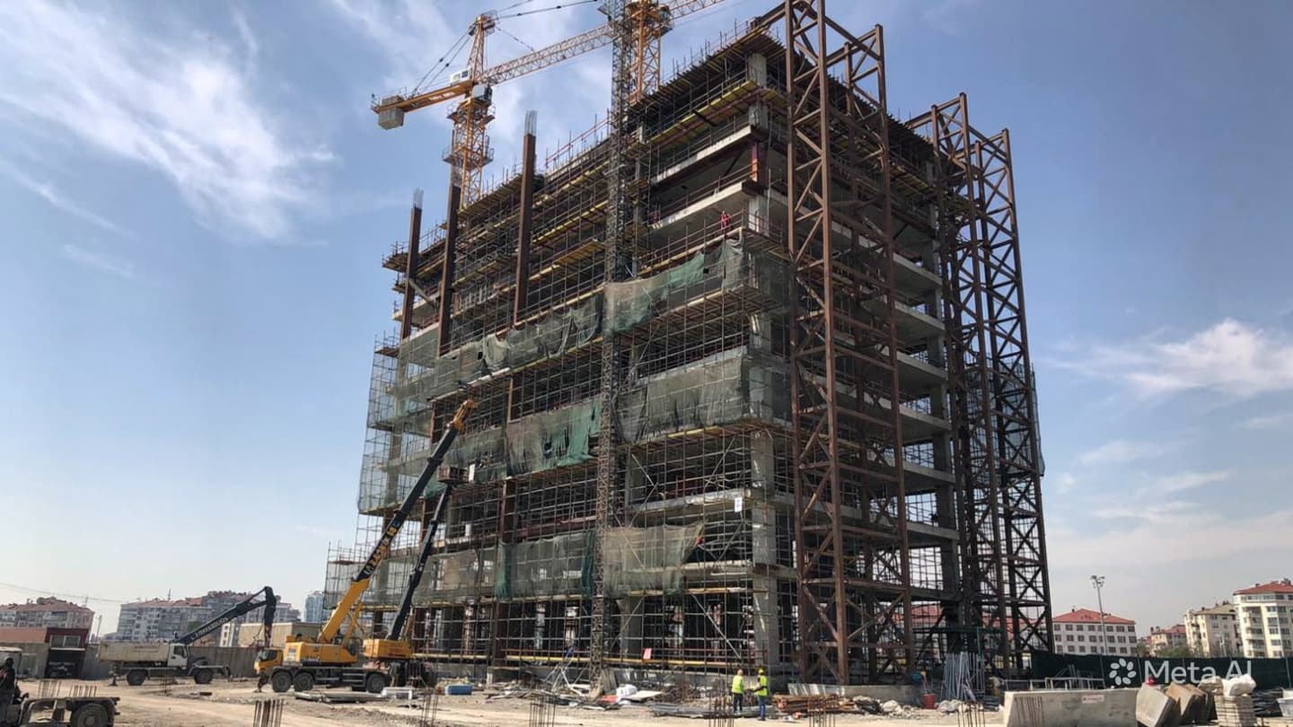 Ankara Workplace Tragedy: Construction Worker Falls to Death from High-Rise Site This Monday Morning Ankara Workplace Tragedy: Construction Worker Falls to Death from High-Rise Site This Monday Morning