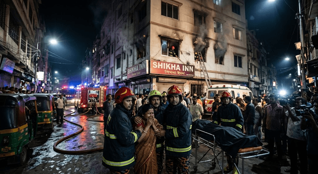 Flames Trapped Guests: Horror Hotel Fire in India Claims 9 Lives, Including Toddler Flames Trapped Guests: Horror Hotel Fire in India Claims 9 Lives, Including Toddler